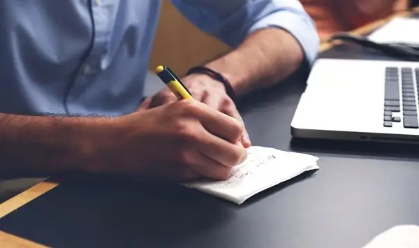 A small business owner is conducting keyword research for SEO